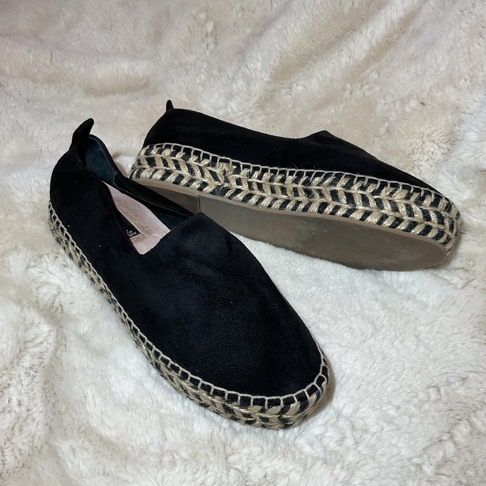 Steven by Steve Madden Pipah black espadrille